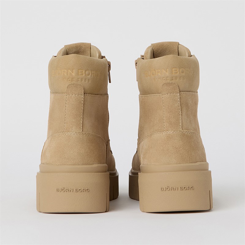 BJORN BORG Damen H300 Wanderstiefel Mid Sand