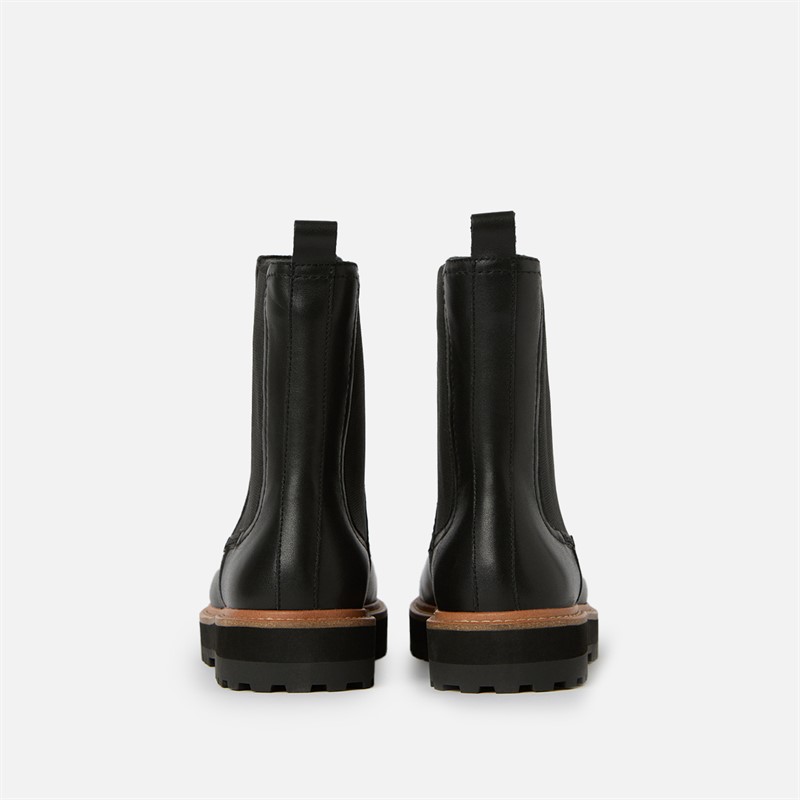 BJORN BORG Damen H600 Wander Chelsea Stiefel Schwarz