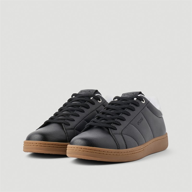 BJORN BORG Mens Cup Sneakers Black White