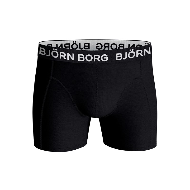 BJORN BORG Mens Five Pack Cotton Stretch Boxers Multipack 2