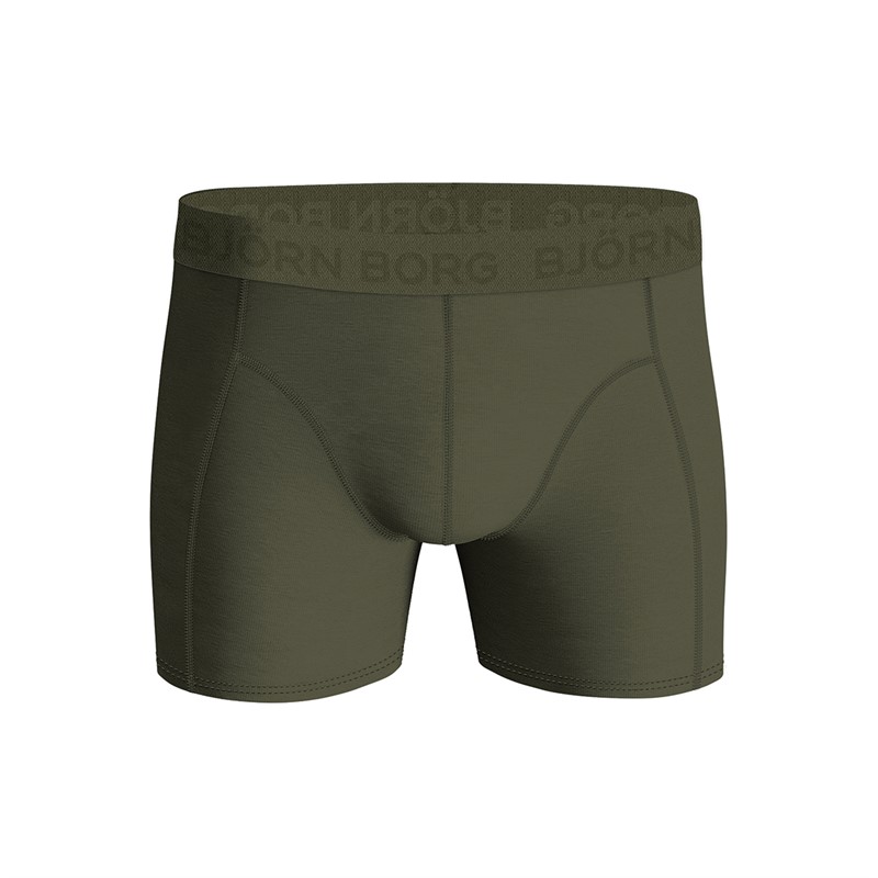 BJORN BORG Mens Five Pack Cotton Stretch Boxers Multipack 2