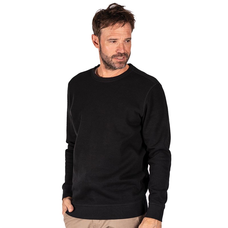 Pre end Herre Pre End Trenton O Sweatshirts Sort