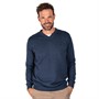 Pre end Herre Pre End Hampton V Contrast wear V-udskæring trøjer Marineblå