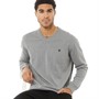 Pre end Herre Pre End Hampton V Contrast wear V-udskæring trøjer Grå Mergel