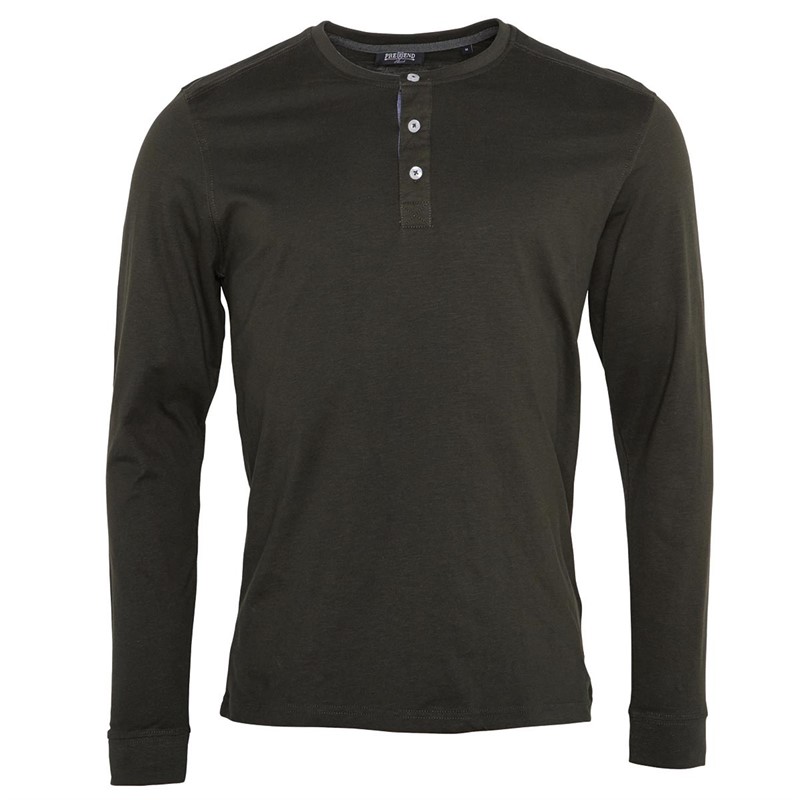 Pre end Herre Pre End Gaston T-shirts med lange ærmer Mørk Grøn