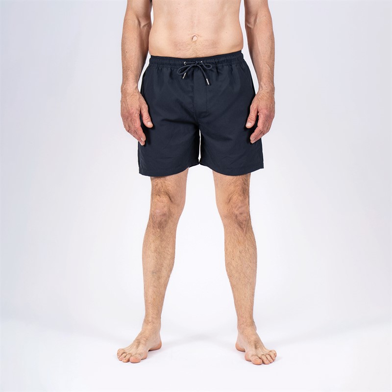 Pre end Heren Cancun Effen Zwembroek Marineblauw