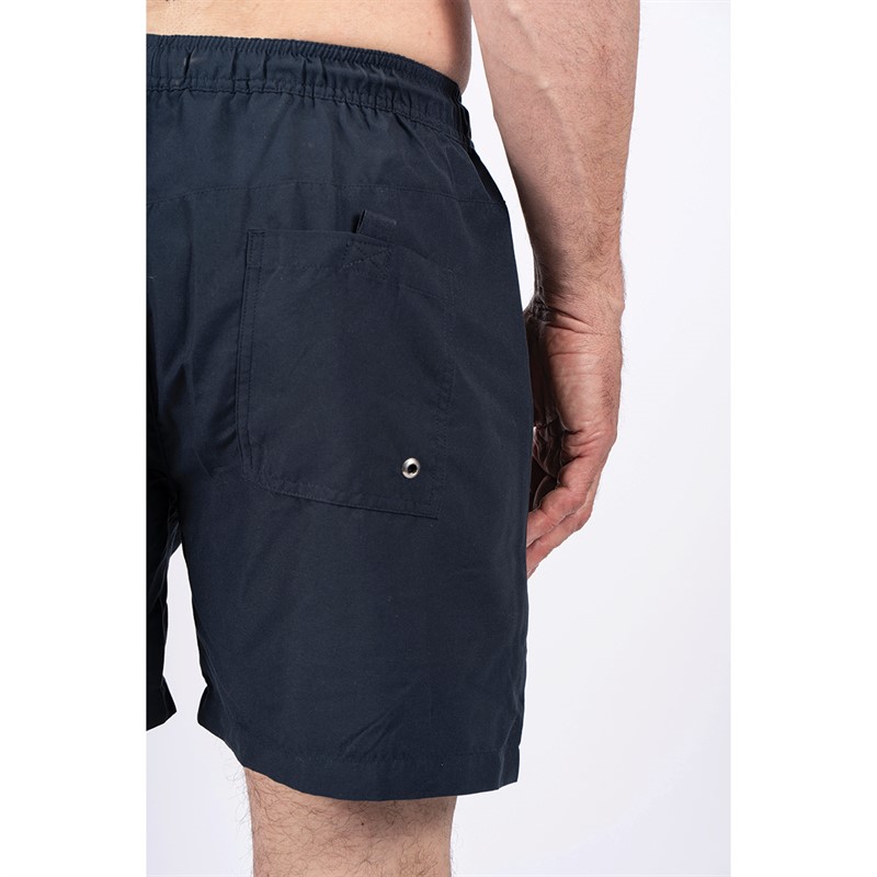 Pre end Heren Cancun Effen Zwembroek Marineblauw