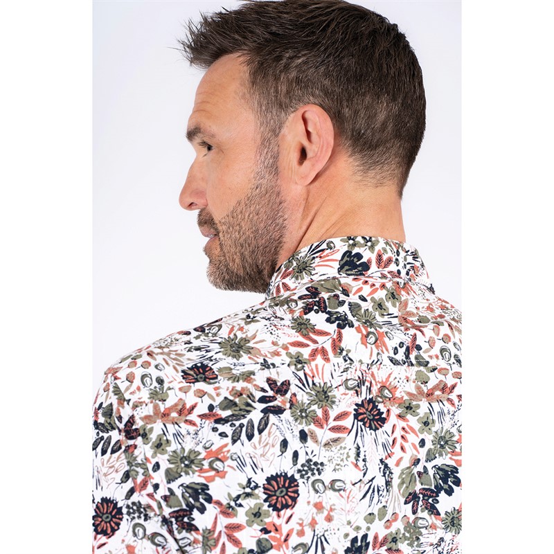 Pre end Heren Rolf Korte Mouw Shirt Licht Leger