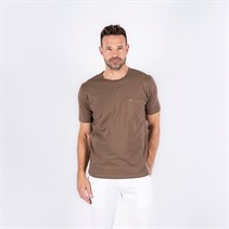 Pre end Jack T-shirt dla niego kolor Golden Tobacco