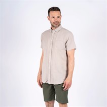 Pre end Herren Frey Kurzarmhemd Ultraleicht Sand