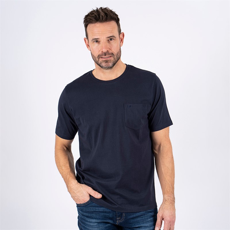 Pre end Jack T-shirt dla niego kolor ciemnogranatowy - Rozmiar 2XL
