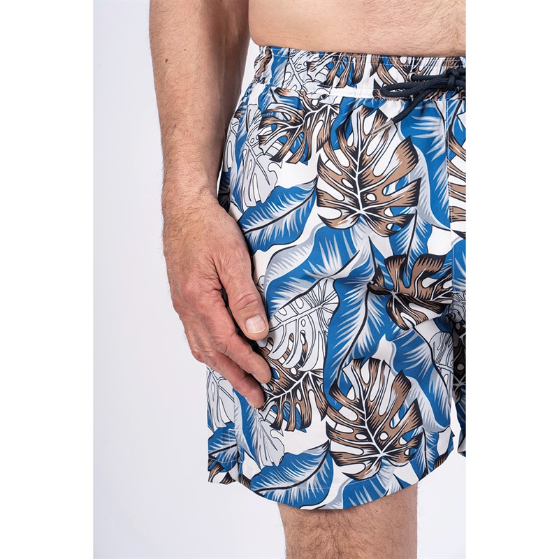Pre end Heren Cancun Zwemshort Star Blauw