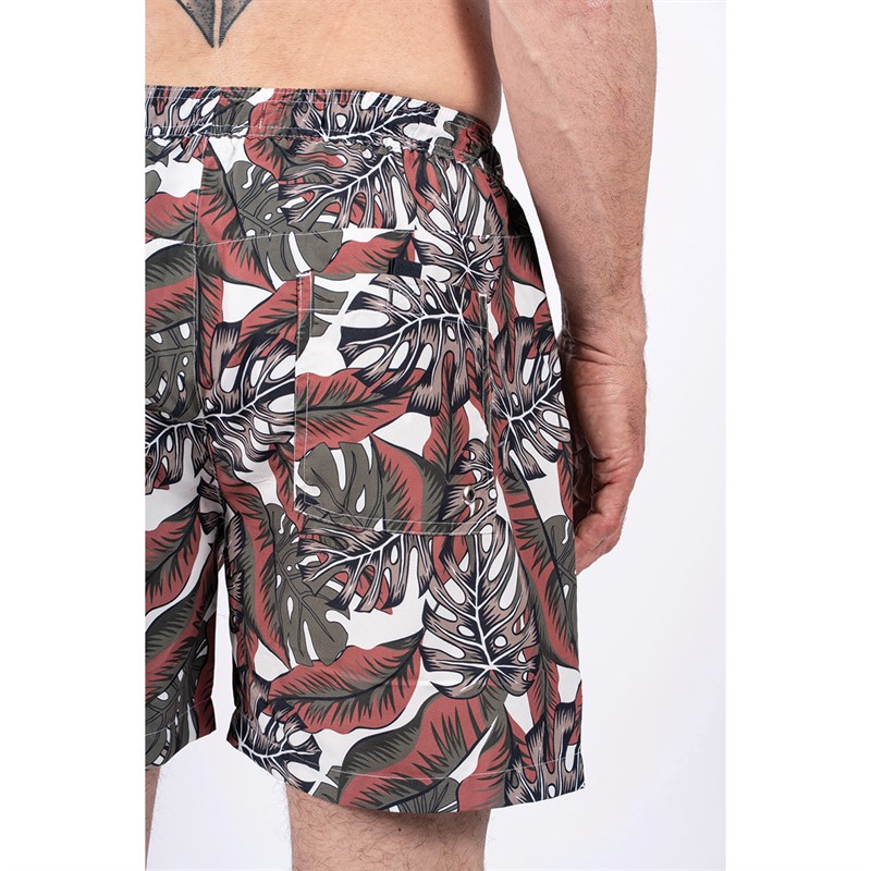 Pre end Heren Cancun Zwemshort Licht Leger