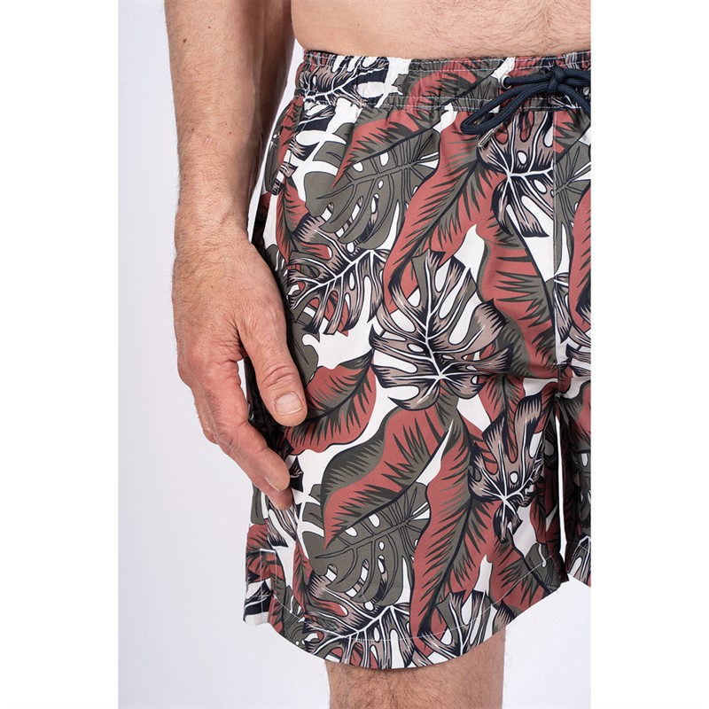 Pre end Heren Cancun Zwemshort Licht Leger