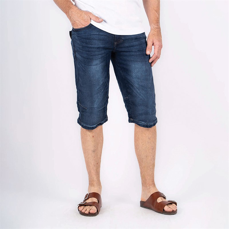 Pre end Short en jean Bondo homme, Bleu Foncé, 2016 - Taille 30