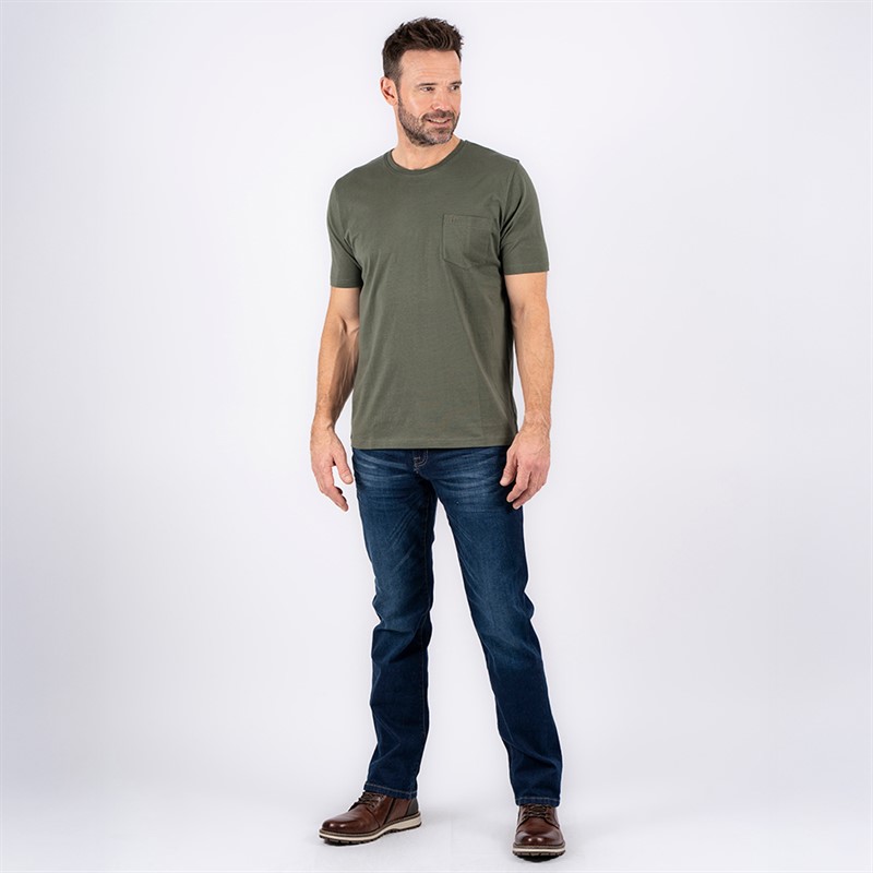 Pre end T-shirt Heren Army Green