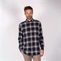 Pre end Herre Pre End Farmer Langærmet shirts Marineblå Ternet