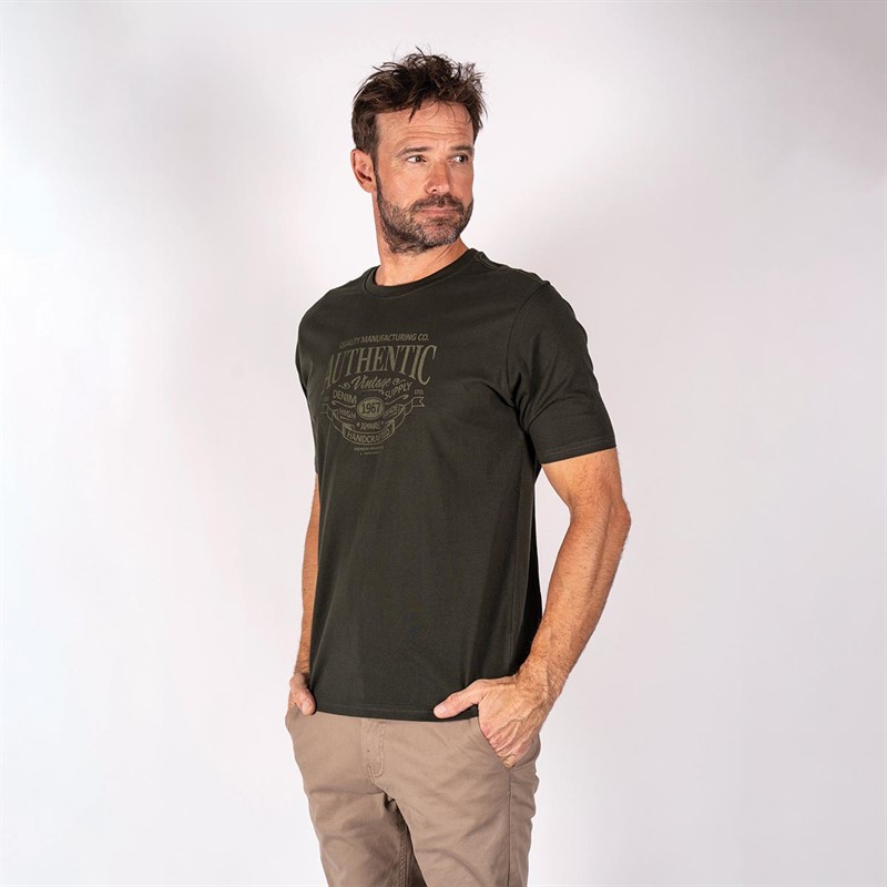 Pre end Herre Pre End Walker T-shirts Mørk Grøn