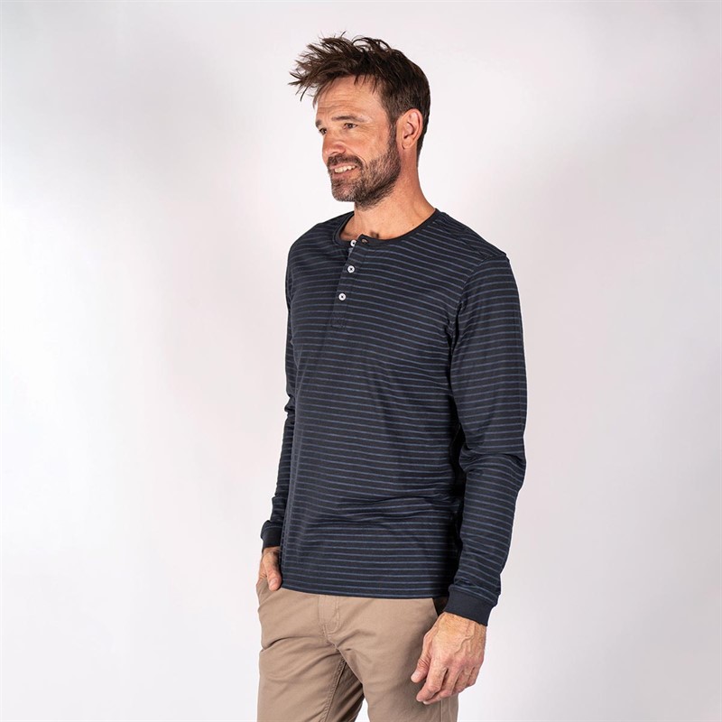 Pre end Herre Pre End Gaston T-shirts med lange ærmer Marineblå