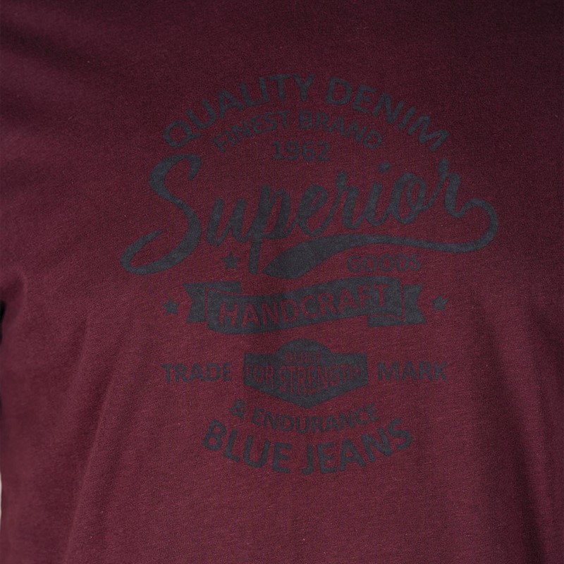 Pre end Herre Pre End Walker T-shirts Mørk Rød