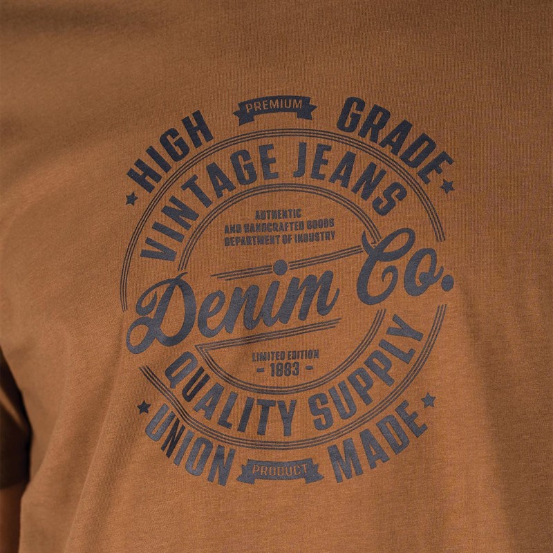 Pre end Herre Pre End Walker T-shirts Brun