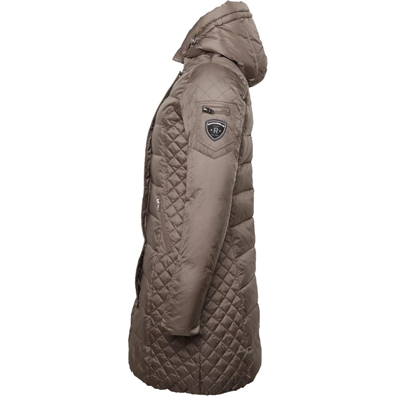 ROCKANDBLUE Dames Beam Bare Parka Grijs