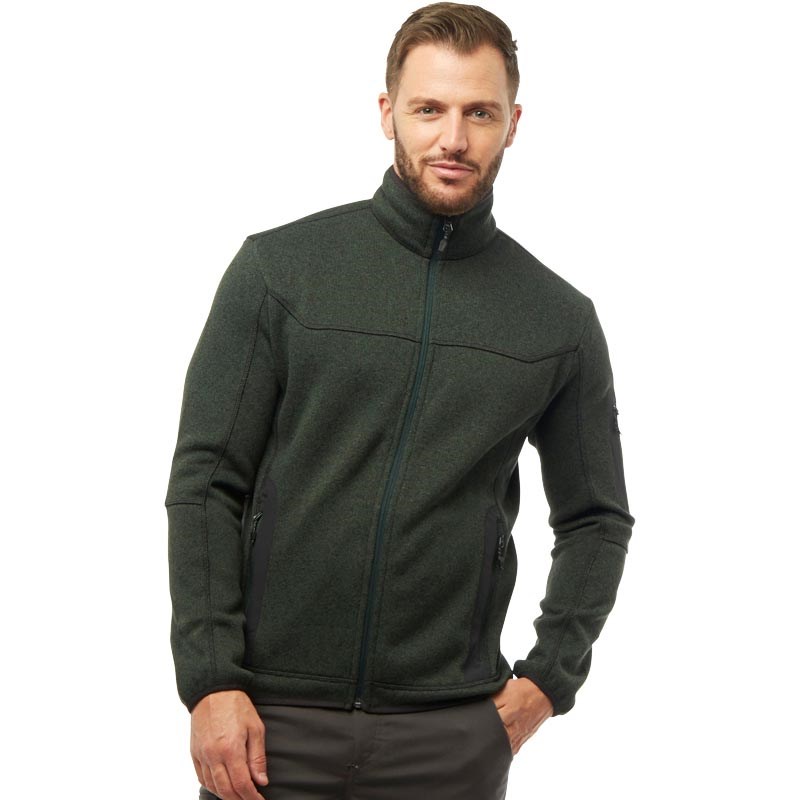 dark green fleece