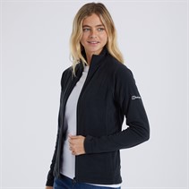 Berghaus Womens Arnside Full Zip Fleece Jacket Black