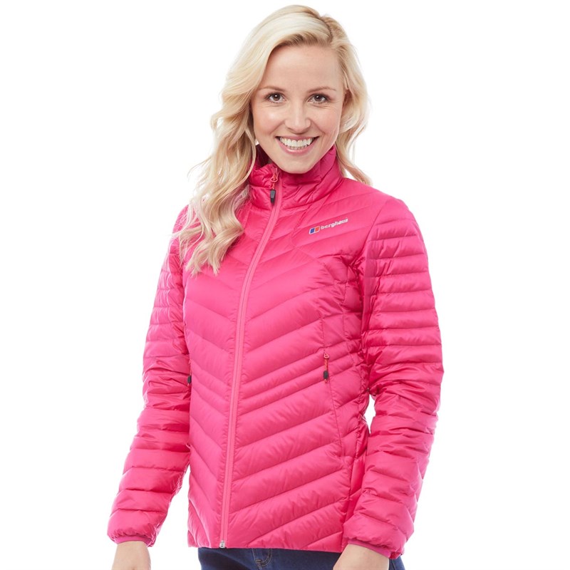 Buy Berghaus Womens Hudswell Hydrodown Insulated Jacket Pink Peacock