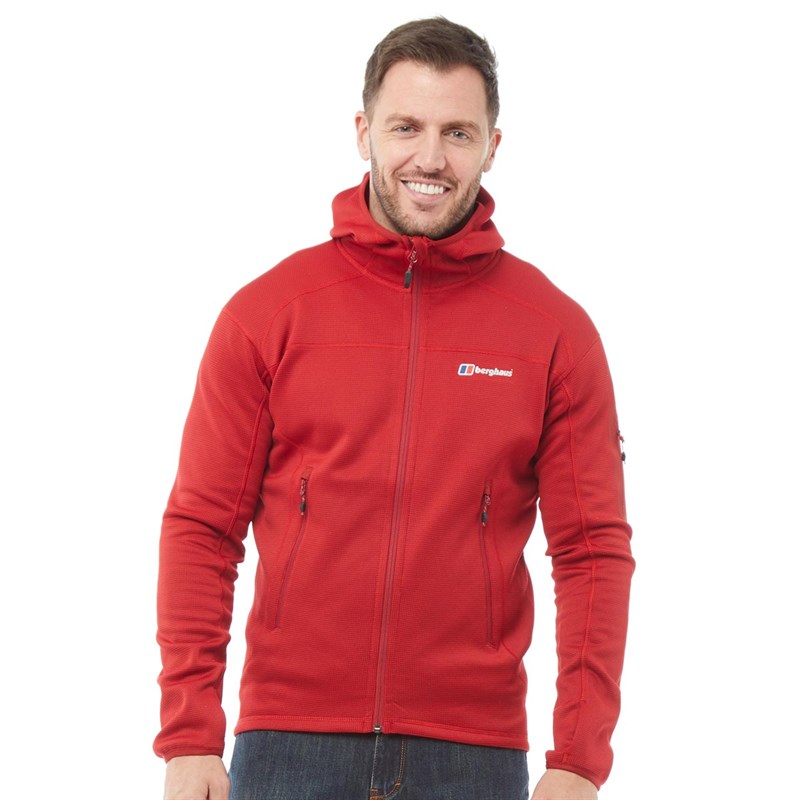 berghaus red waterproof jacket