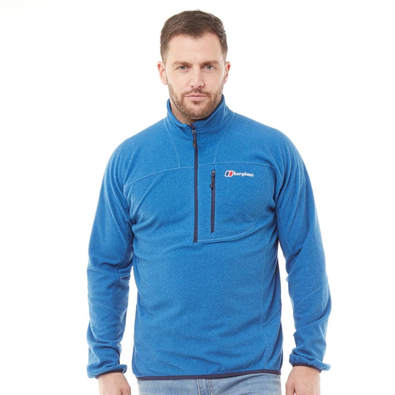 Buy Berghaus Mens Spectrum 20 Micro Fleece 12 Zip Blueblue