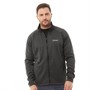 Berghaus Mens Spitzer Interactive Fleece Jacket Black/Dark Grey