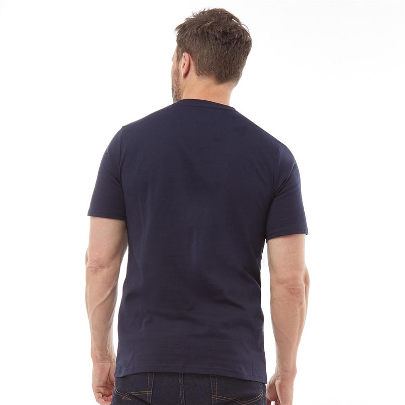 Berghaus Mens Organic Colour Logo T-Shirt Dark Blue/Dark Blue