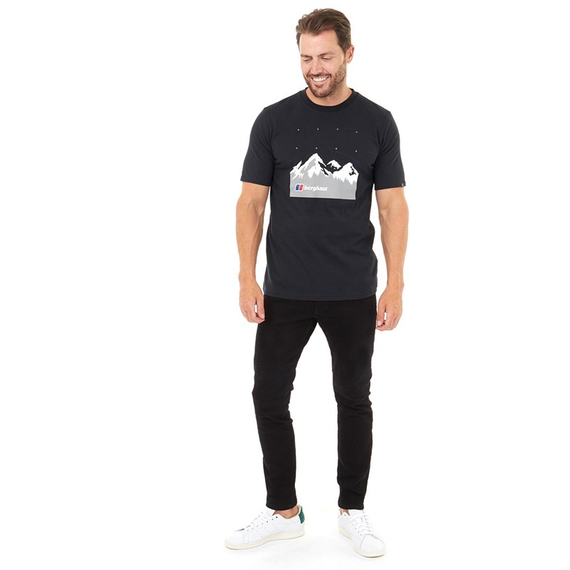 Berghaus Mens Mountain Sky 2.0 T-Shirt Black