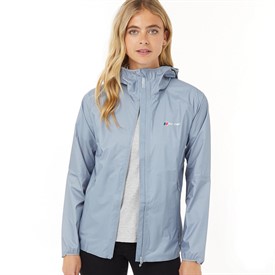 Buy Berghaus Womens Hyper 140 Waterproof Shell Jacket Grey Grey