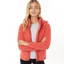Berghaus Womens Darria Full Zip Hooded Fleece Red
