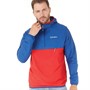 Berghaus Mens Corbeck Water-Repellent Windproof 1/2 Zip Jacket Red/Blue