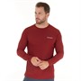 Berghaus Mens 24/7 Long Sleeve Tech T-Shirt Dark Red