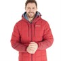 Berghaus Mens Menahan Hydroloft Insulated Hooded Jacket Dark Red