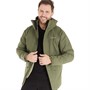 Berghaus Mens Integer Gemini 4-In-1 Hydroshell Waterproof Shell Jacket Dark Green