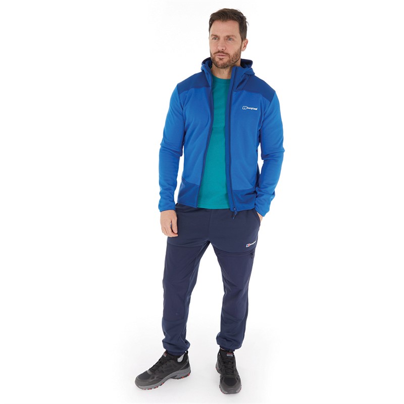 Berghaus Mens Heuberg Hoodie Blue/Dark Blue