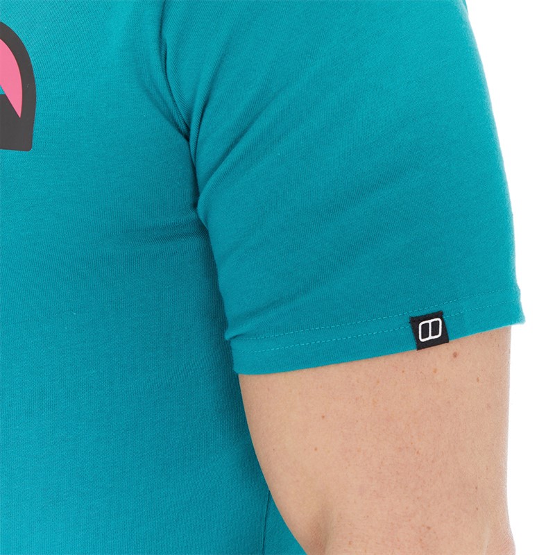 Buy Berghaus Mens Grossglockner Mountain TShirt Dark Turquoise