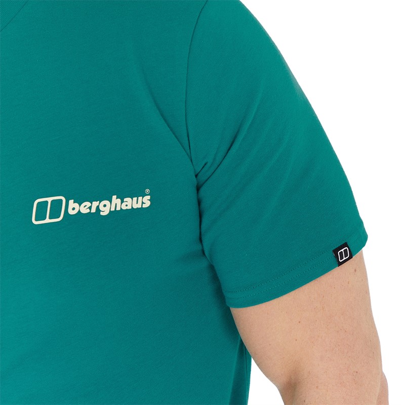 Berghaus Mens Buttermere T-Shirt Turquoise