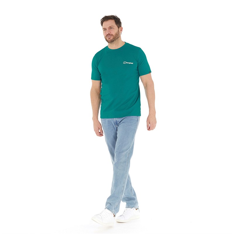 Berghaus Mens Buttermere T-Shirt Turquoise