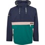 Berghaus Dean Street Ski Smock 86 Half Zip Waterproof Shell Jacket Dark Blue/Green