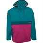 Berghaus Dean Street Ski Smock 86 1/2 Zip Waterproof Shell Jacket Dark Turquoise/Pink