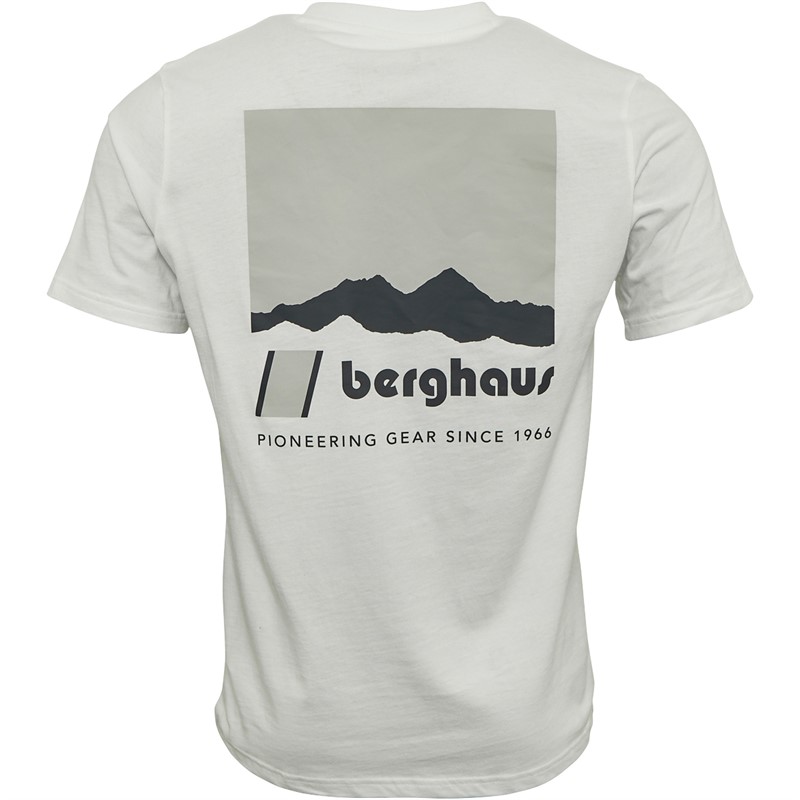Berghaus Dean Street Skyline Lhotse T-Shirt White/White