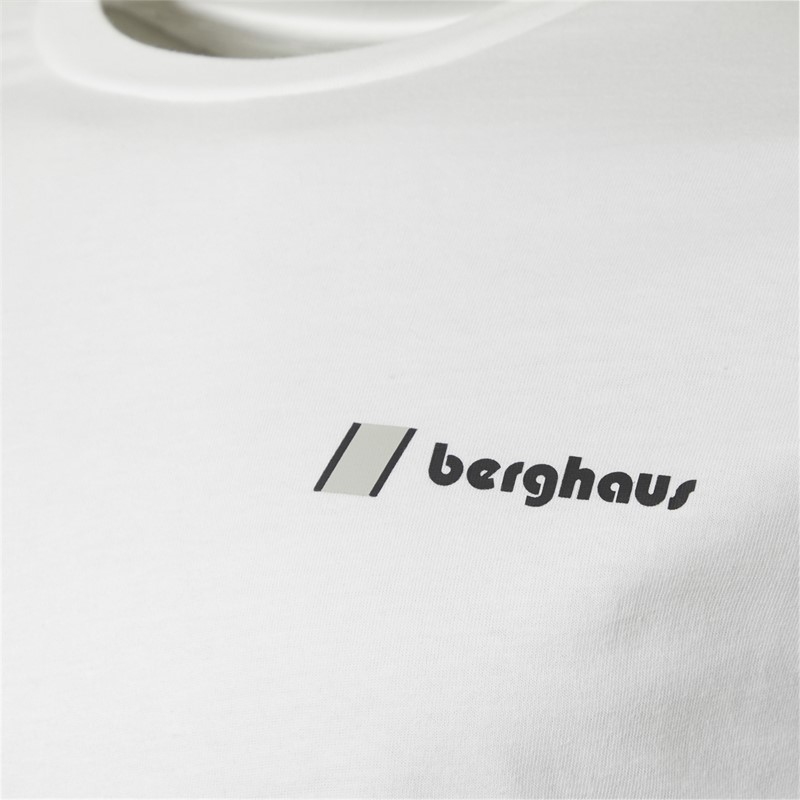 Berghaus Dean Street Skyline Lhotse T-Shirt White/White