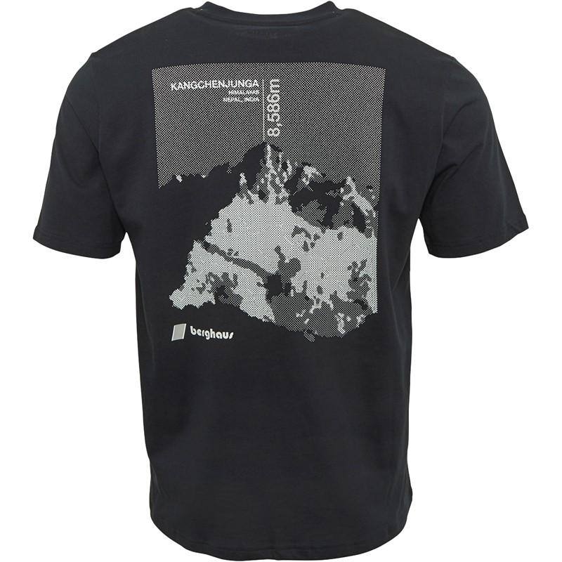 Berghaus Dean Street Kanchenjunga Static T-Shirt Black/Black
