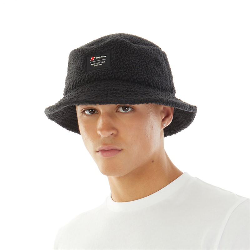 Berghaus Sherling Fleece Heritage Bucket Hat Black/Black